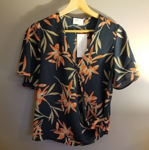 Sienna Sky tropical top